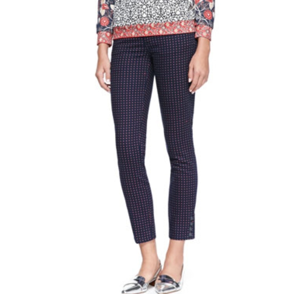 Tory Burch Emmy Ankle Skinny Pants